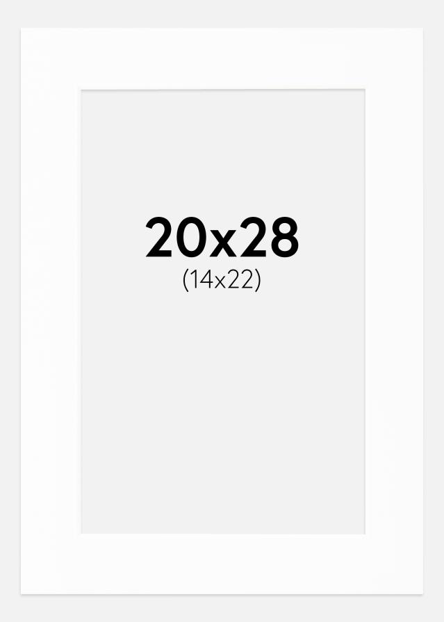 Paspartŭ Canson Bela Bel notranji rob 20x28 cm (14x22)