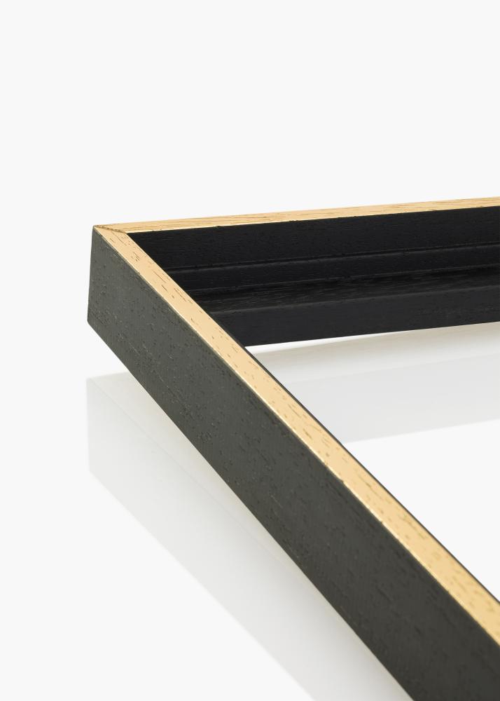 Okvir za platno Madison Črna / Zlata 90x90 cm