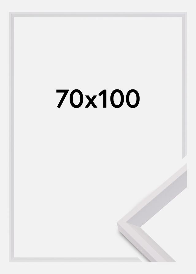 Okvir Globe Akrilno steklo Bela 70x100 cm