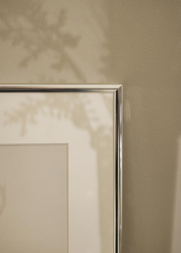 Okvir Aluminij Akrilno steklo Srebrn sijaj 21x29,7 cm (A4)