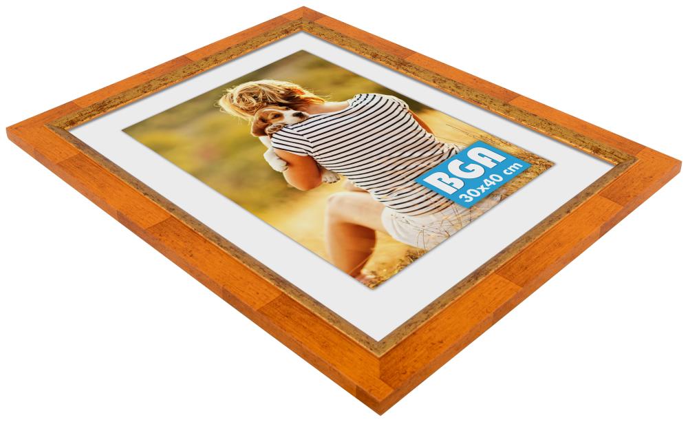 Okvir Färila Oranžna - Poljubna velikost