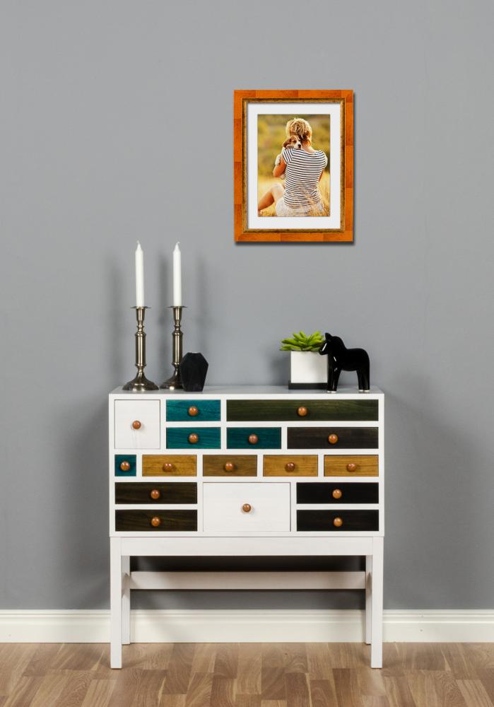 Okvir Färila Oranžna - Poljubna velikost