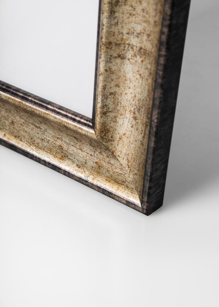 Okvir Saltsjöbaden Antično zlato 20x25 cm - Paspartŭ Črna 13x19,5 cm