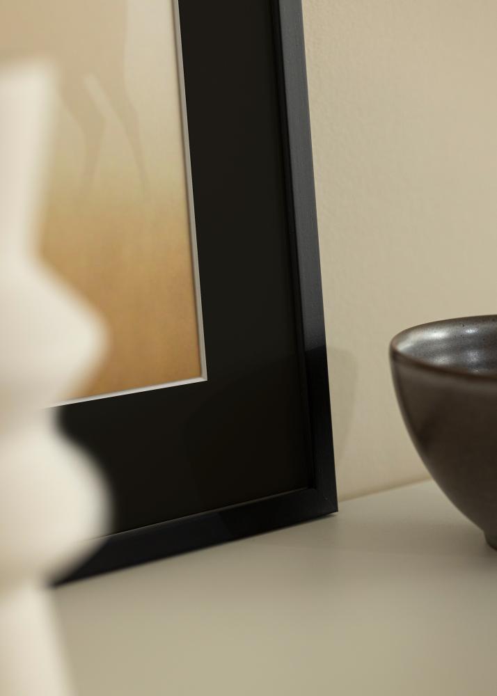 Okvir Edsbyn Črna 20x30 cm - Paspartŭ Črna 15x21 cm (A5)