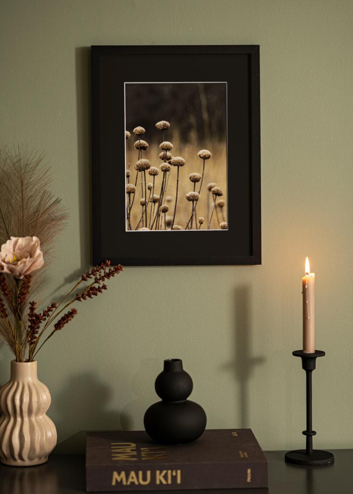 Okvir Selection Črna 13x18 cm - Paspartŭ Črna 9x12 cm