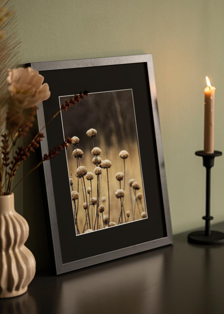 Okvir Selection Črna 13x18 cm - Paspartŭ Črna 9x12 cm