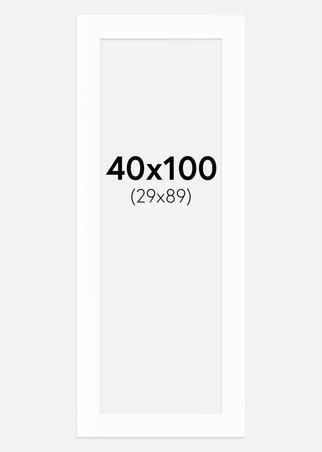 Paspartŭ Canson Bela Bel notranji rob 40x100 cm (29x89)