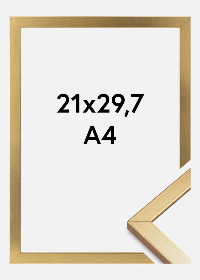 Okvir Minerva Akrilno steklo Zlata 21x29,7 cm (A4)