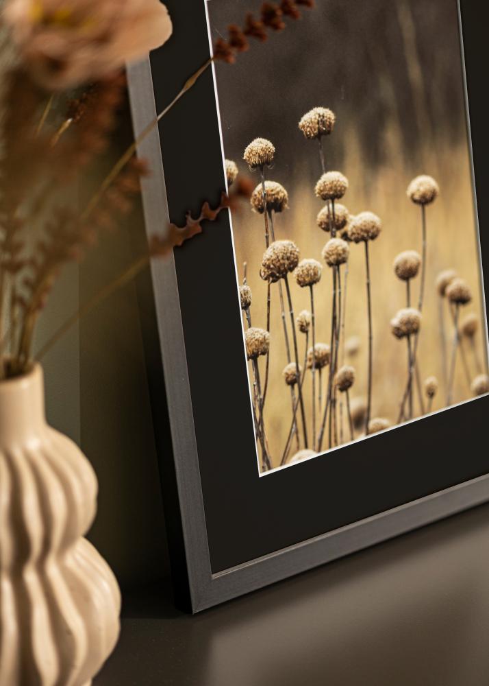 Okvir Selection Črna 13x18 cm - Paspartŭ Črna 9x12 cm