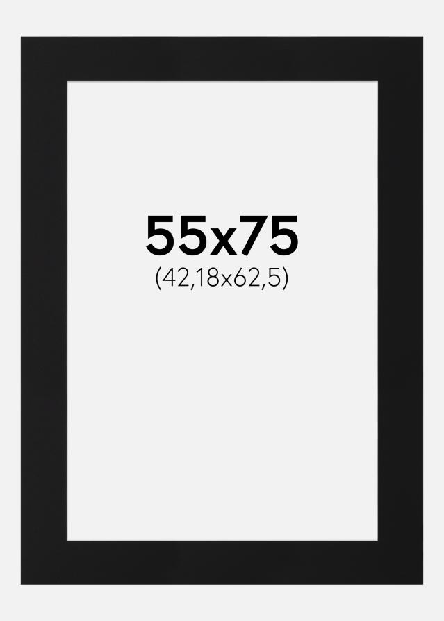 Paspartŭ Črni Standard (Belo Jedro) 55x75 cm (42,18x62,5)