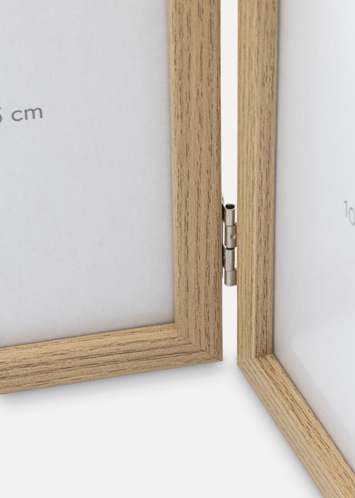 Prepogljiv okvir Hrast 10x15 cm