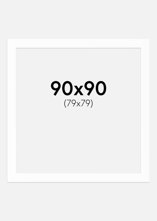 Paspartŭ Bela Bel notranji rob 90x90 cm (79x79)