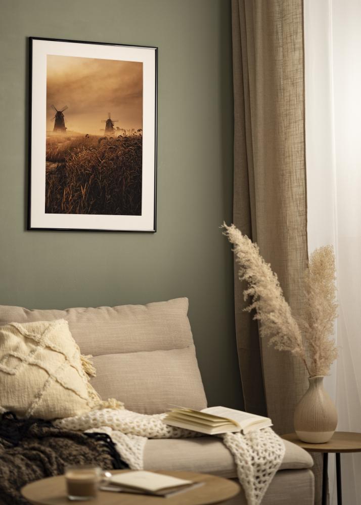 Okvir BGA Modern Style Akrilno steklo Črna 10x10 cm