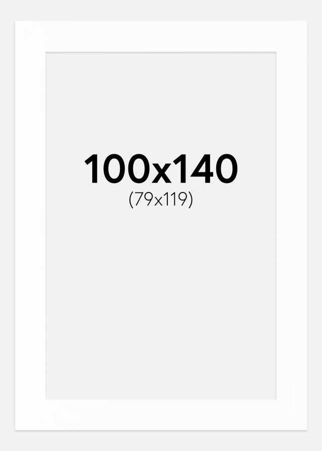 Paspartŭ Canson Bela Bel notranji rob 100x140 cm (79x119)