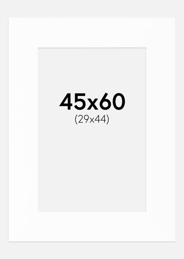 Paspartŭ Canson Bela Bel notranji rob 45x60 cm (29x44)