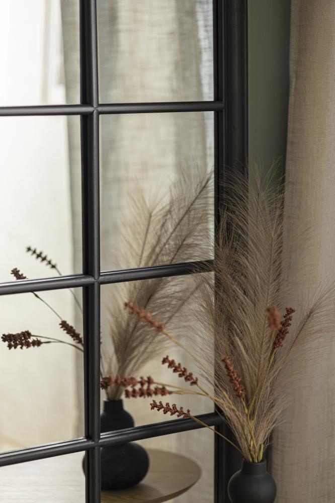 Ogledalo Window visok Dome Črna 103x180 cm