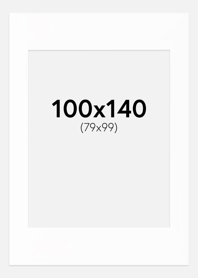 Paspartŭ Canson Bela Bel notranji rob 100x140 cm (79x99)