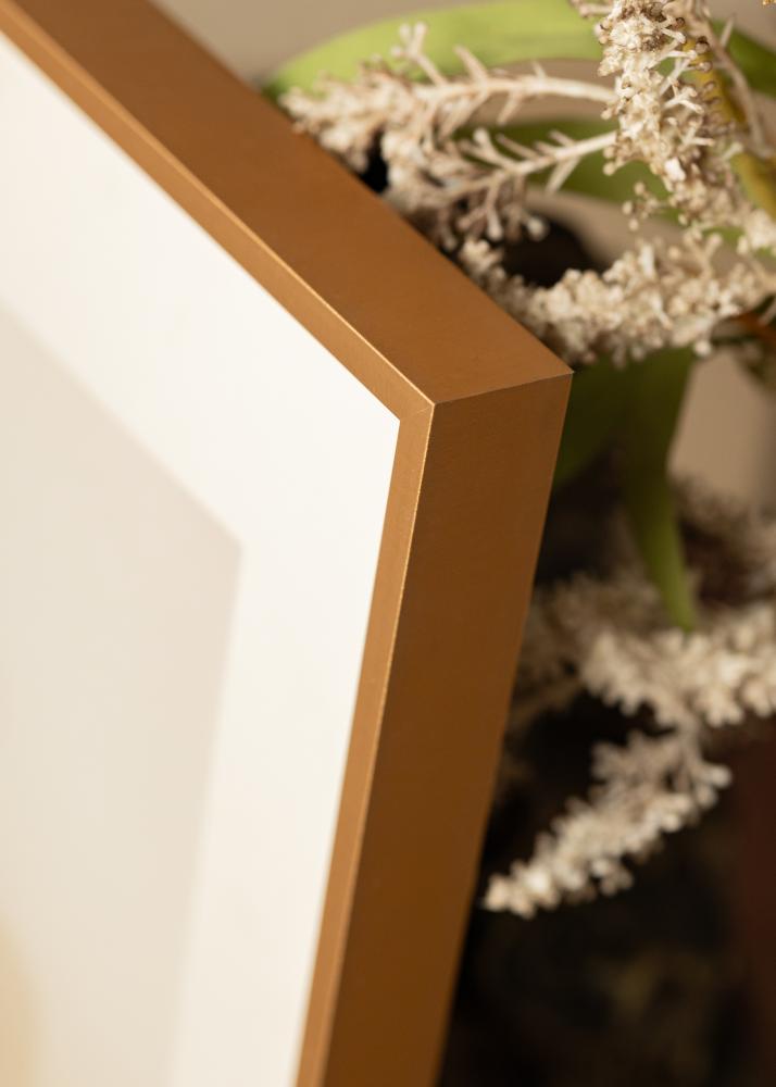 Okvir Nielsen Premium Alpha Brušen Jantar - Poljubna velikost