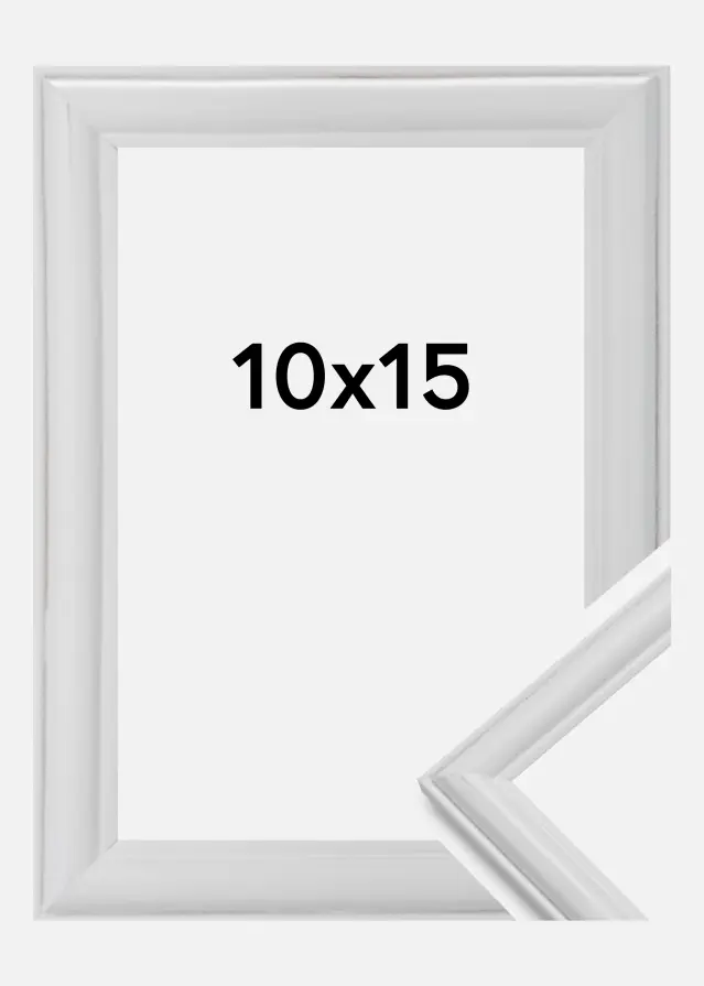 Okvir Line Bela 10x15 cm