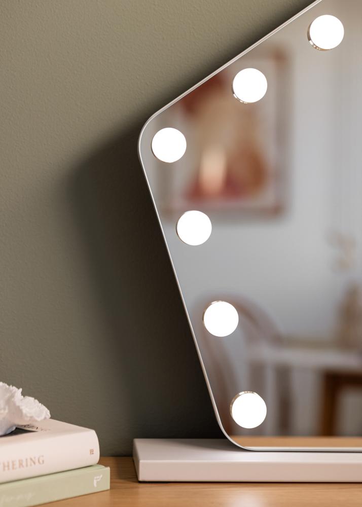 KAILA Ogledalo za ličenje Hollywood Star 12 50x52 cm