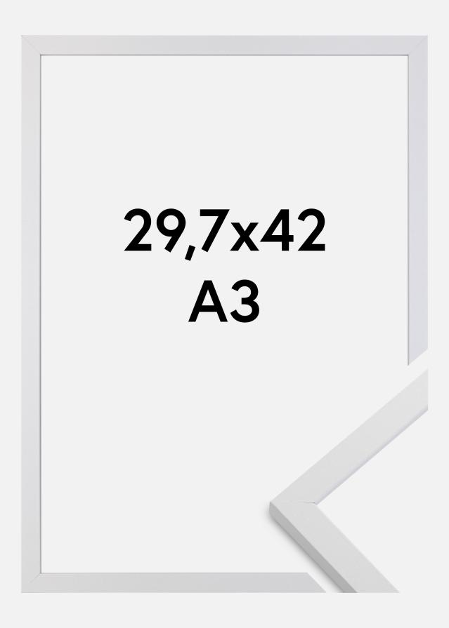 Okvir Trendy Akrilno steklo Bela 29,7x42 cm (A3)