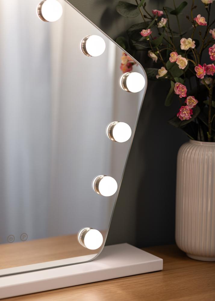 KAILA Ogledalo za ličenje Hollywood Star 12 50x52 cm