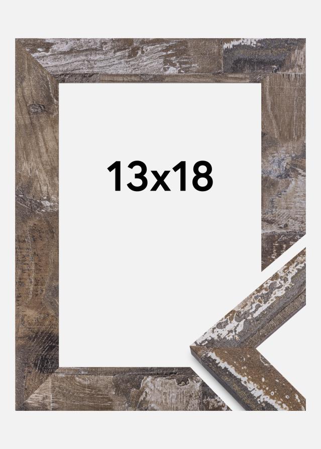 Okvir Izreden Lesena rjava 13x18 cm