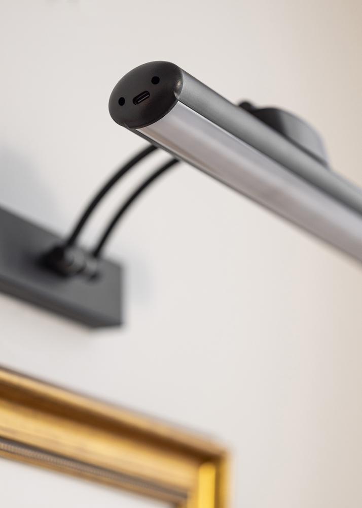 KAILA Gleam Baterijska osvetlitev za slike 32 cm - Črna