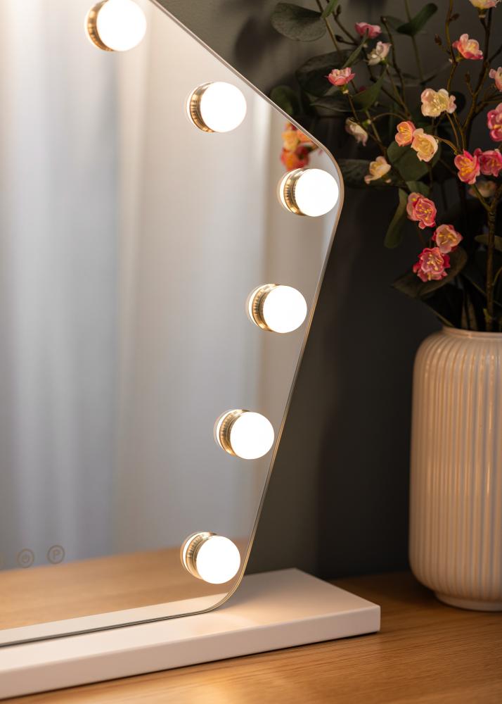 KAILA Ogledalo za ličenje Hollywood Star 12 50x52 cm