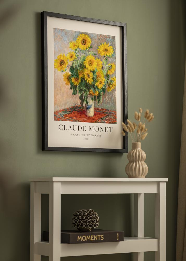 BGA Škatlasti okvir Akrilno steklo Črna 29,7x42 cm (A3)