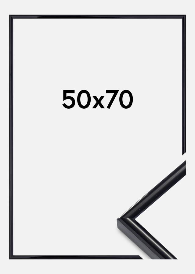 Okvir Victoria Akrilno steklo Črna 50x70 cm