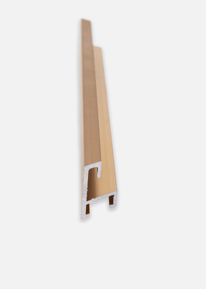 Okvir Nielsen Premium Alpha Brušen Jantar - Poljubna velikost