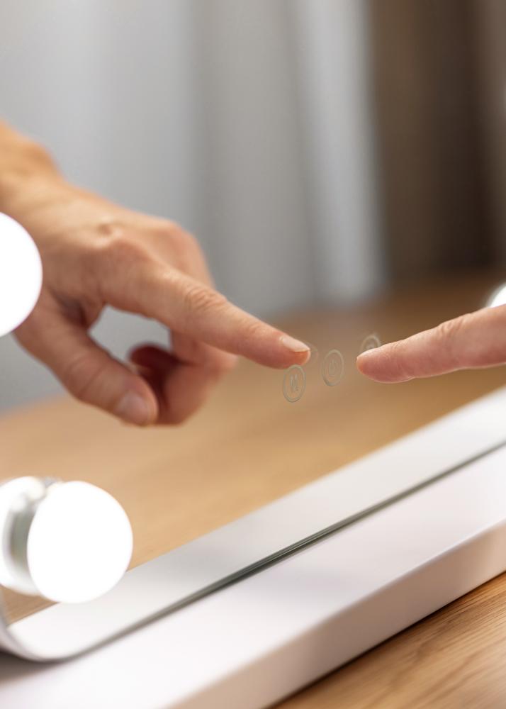 KAILA Ogledalo za ličenje Hollywood Star 12 50x52 cm