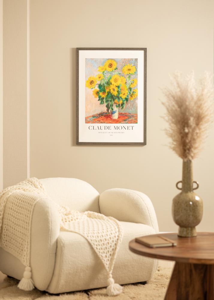 Okvir Hermes Akrilno steklo Grey Oak 40x50 cm