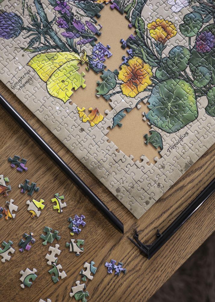 Okvir za sestavljanko Črna 50x66,5 cm