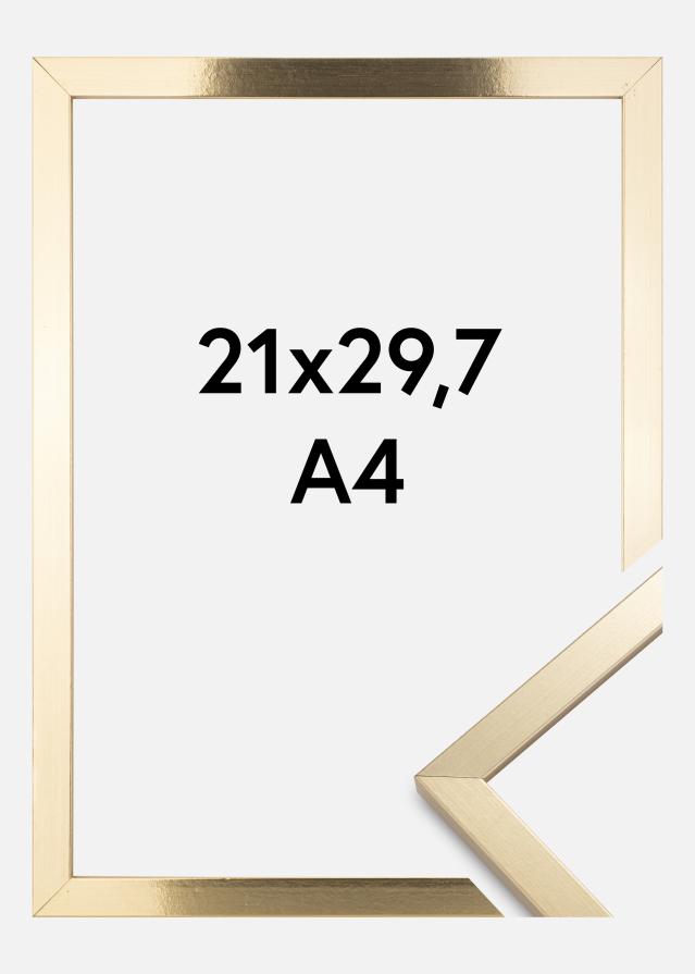 Okvir Trendy Akrilno steklo Zlata 21x29,7 cm (A4)
