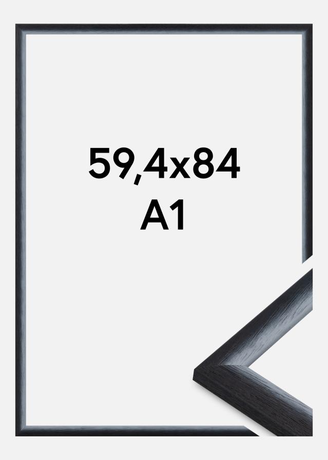 Okvir Cornwall Akrilno steklo Črna 59,4x84,1 cm (A1)