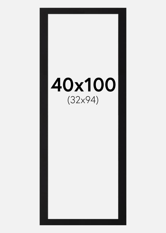 Paspartŭ Canson Črna Bel notranji rob 40x100 cm (32x94)