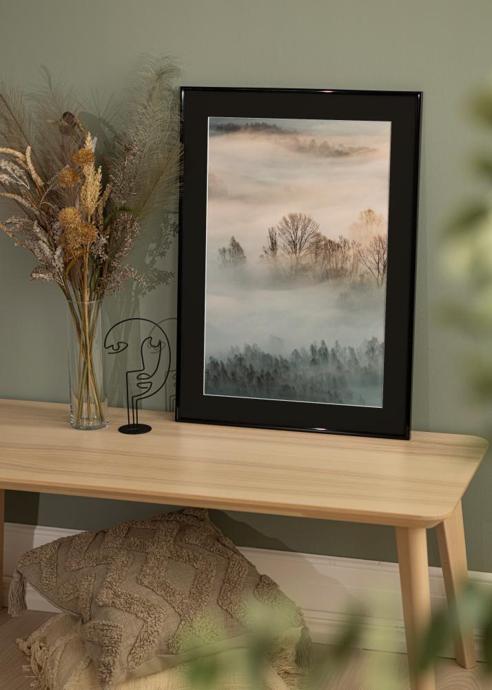 Okvir New Lifestyle Črna 70x100 cm - Paspartŭ Črna 24x36 inches