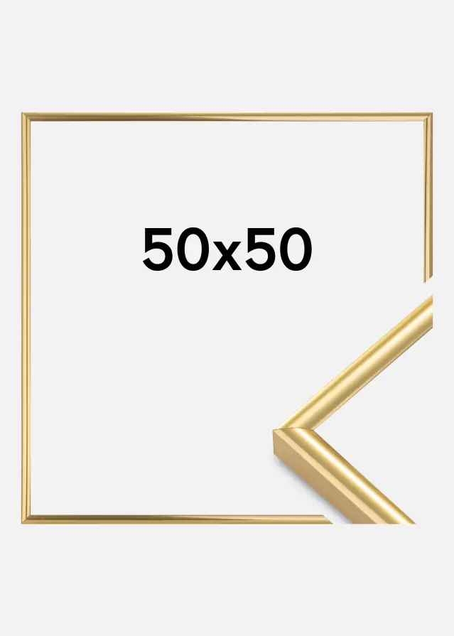 Okvir Victoria Akrilno steklo Zlata 50x50 cm