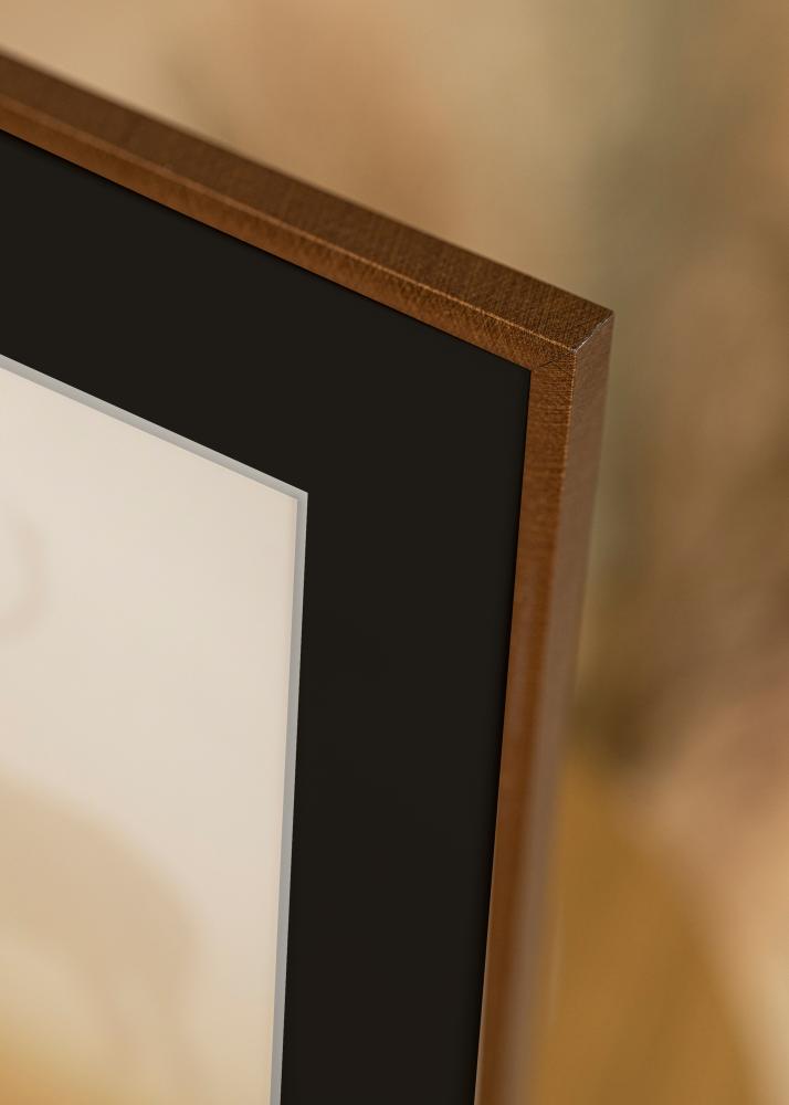 Okvir New Lifestyle Bronasta 60x80 cm - Paspartŭ Črna 50x65 cm