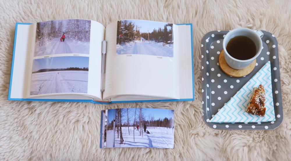 Fun Album Memo Morsko modra - 200 število slik v 10x15 cm