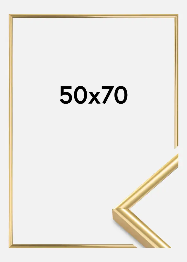 Okvir Victoria Akrilno steklo Zlata 50x70 cm