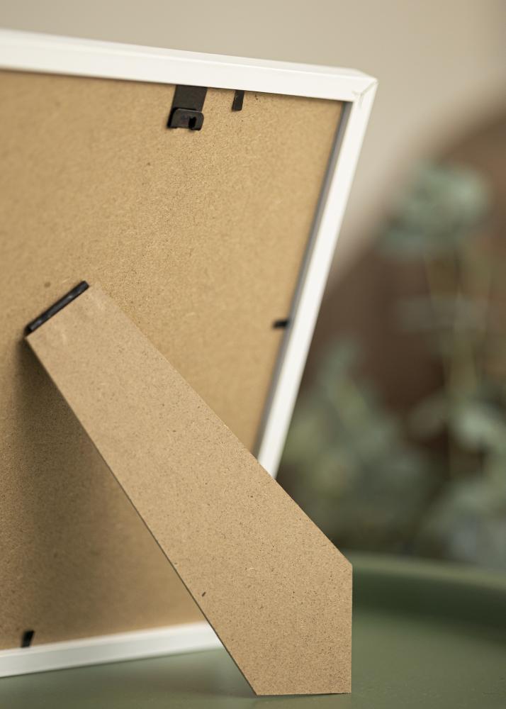 Okvir Trendy Bela 20x25 cm - Paspartŭ Črna 15x20 cm