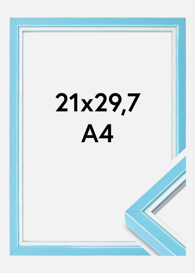 Okvir Diana Akrilno steklo Svetlo-modra 21x29,7 cm (A4)