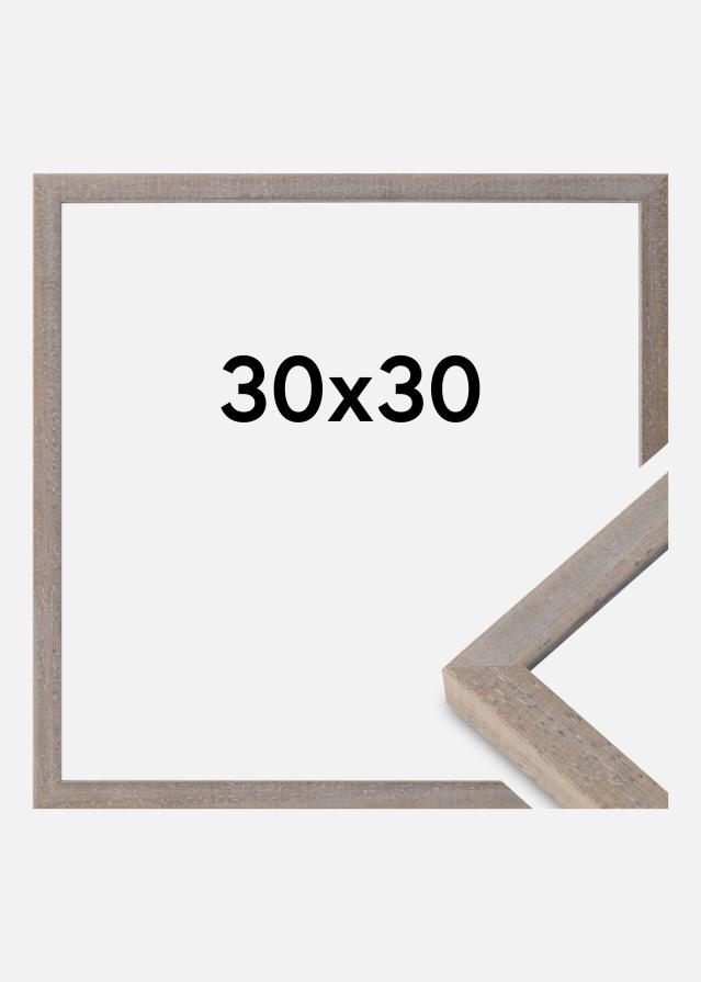 Okvir Ares Akrilno steklo Siva 30x30 cm