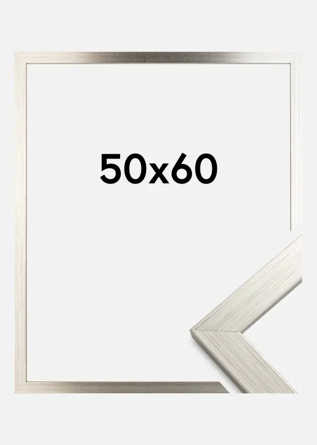 Okvir Srebrna Wood 50x60 cm