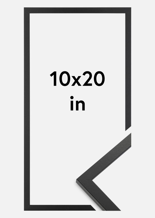 Okvir Trendy Akrilno Steklo Črna 10x20 inches (25,4x50,8 cm)