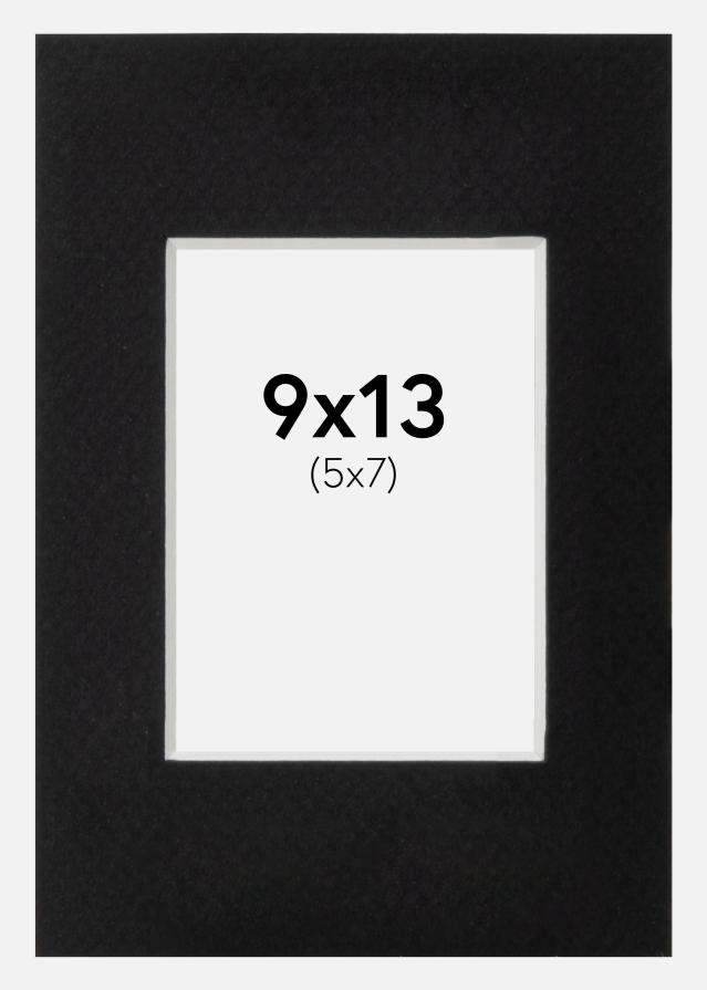 Paspartŭ Canson Črna Bel notranji rob 9x13 cm (5x7)