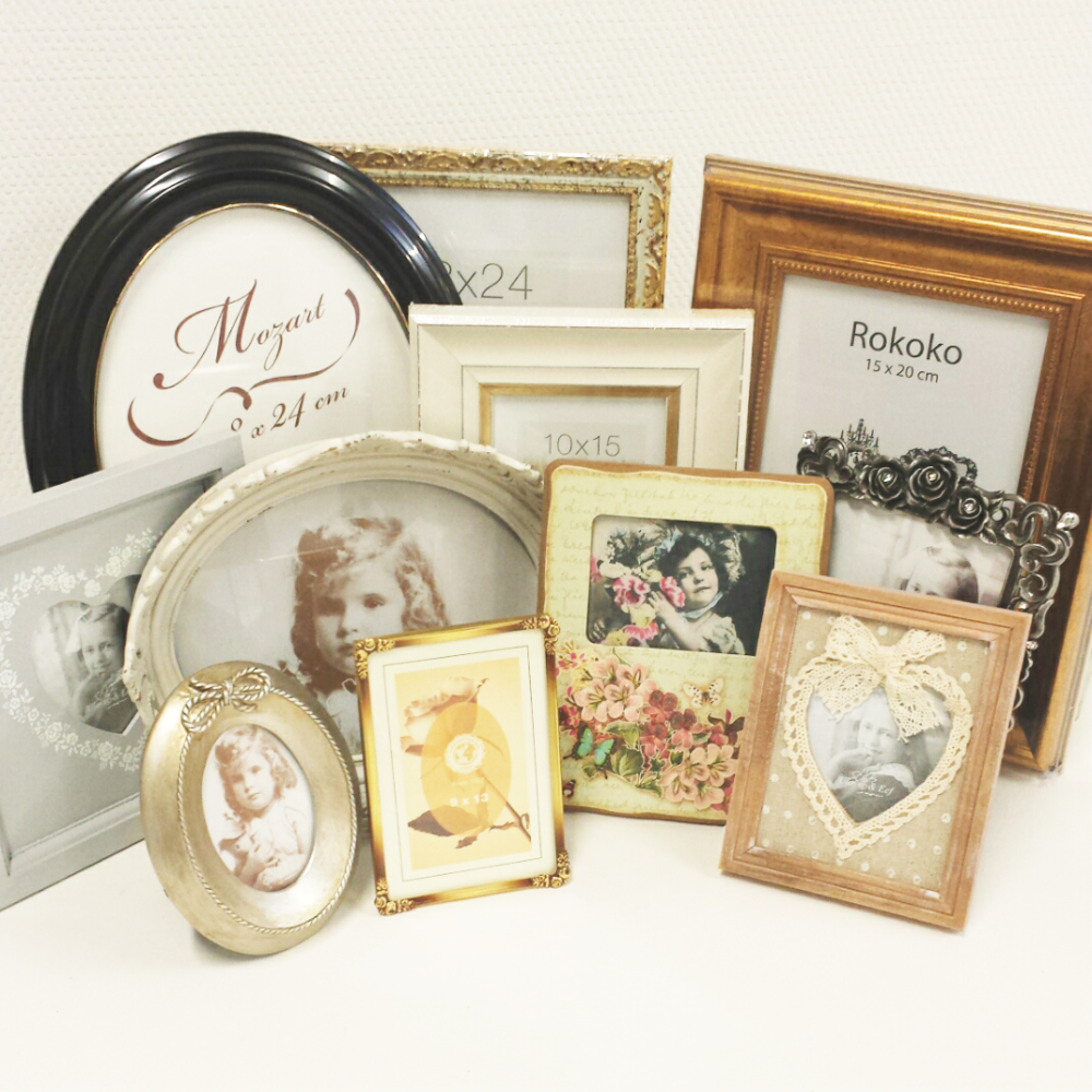 Eiri Mozart Ovalna Črna 18x24 cm